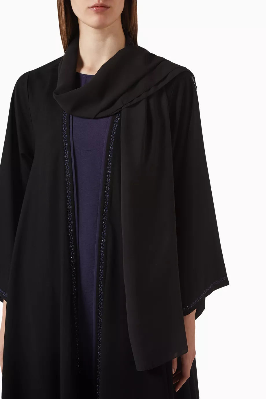 Embroidered Abaya Set