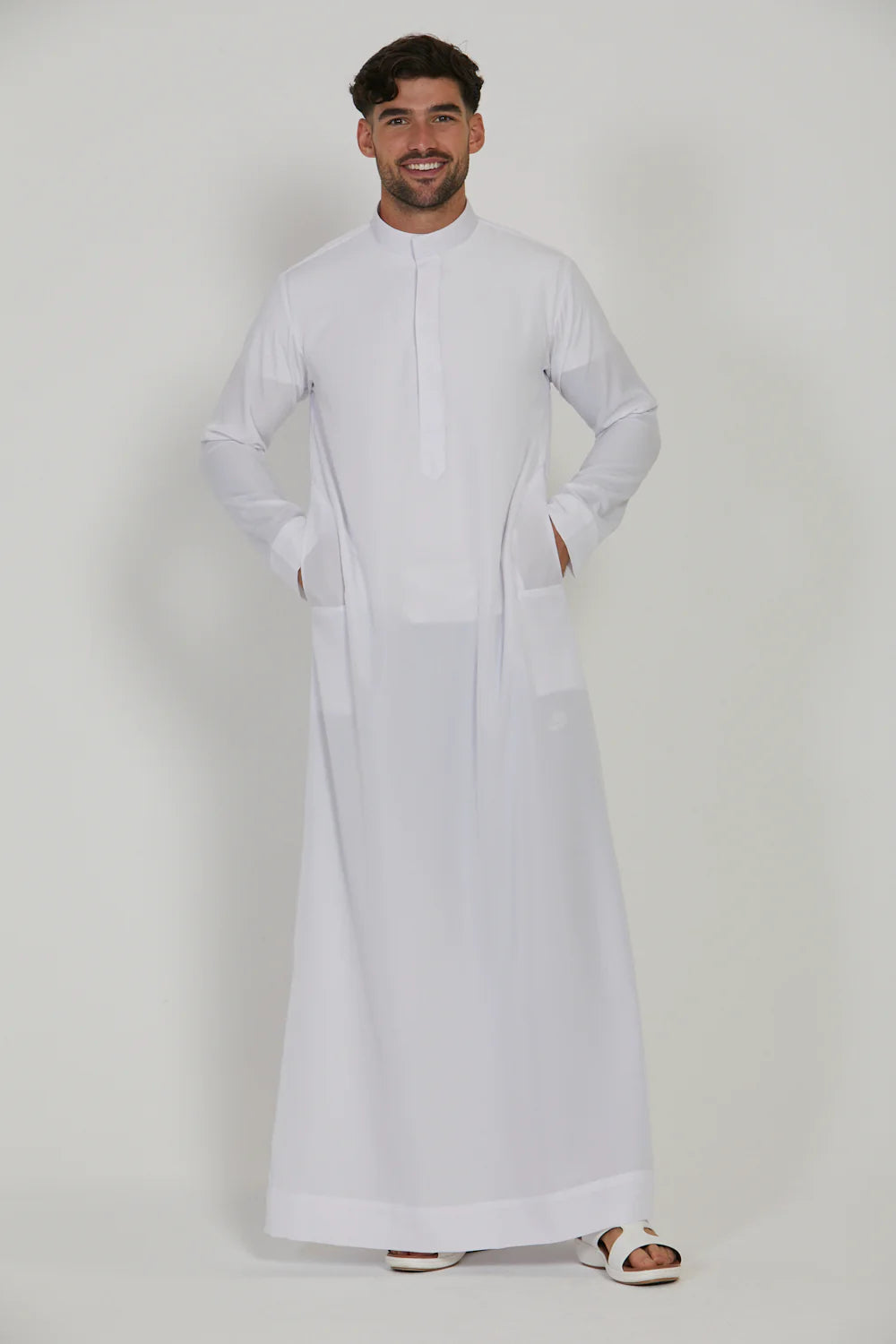 Royal Kuwaiti Thobe - White