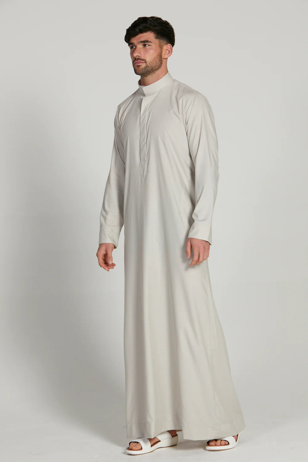 Premium Kuwaiti Thobe - Nude