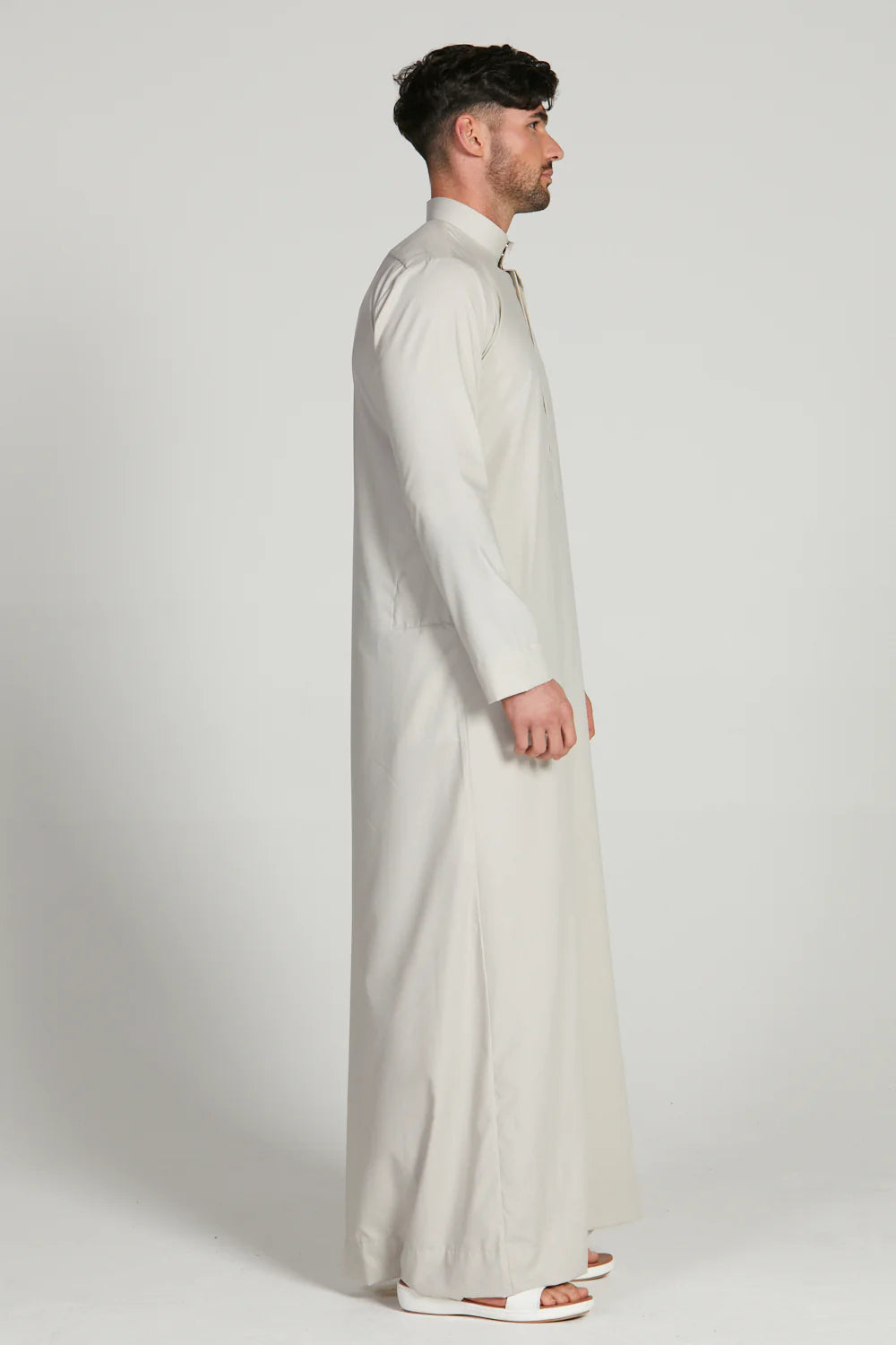 Premium Kuwaiti Thobe - Nude